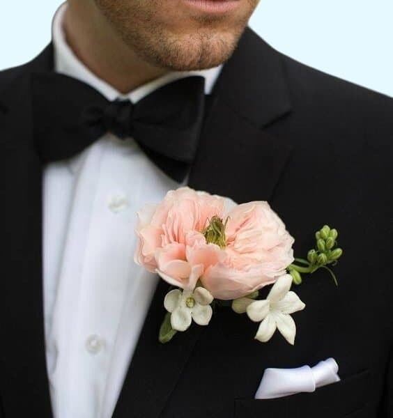 Coursage Garden rose